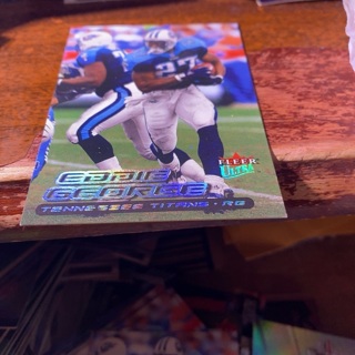 2000 fleer ultra Eddie George football card 