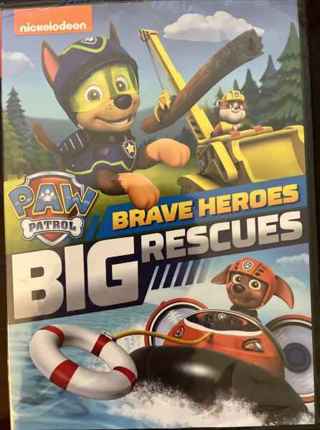 nickelodeans paw patrol  dvd\original case,no scratches