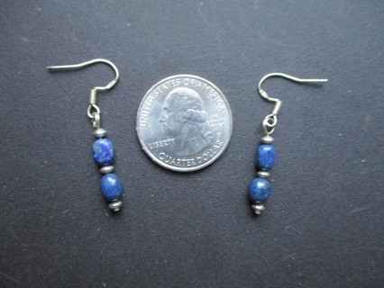 Lapis Lazuli and all 925 Silver Earrings