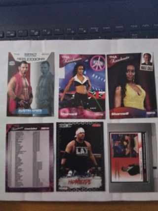 6 card TNA Impact lot