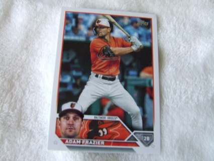 2023 Adam Frazier Baltimore Orioles Topps Team Card #611