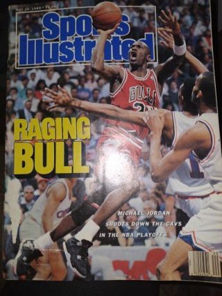 Vintage sports illustrated Michael jordan