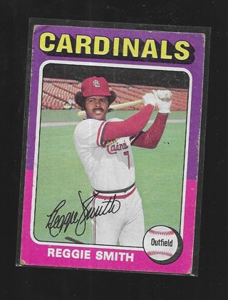 1975 TOPPS REGGIE SMITH #490