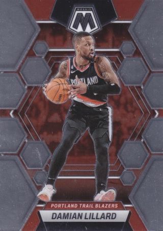 Damian Lillard 2022-23 Panini Mosaic Portland Trail Blazers