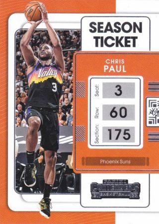 Chris Paul 2021-22 Panini Contenders Phoenix Suns