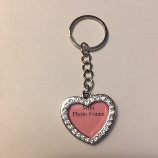 New Bling Add Photo Keychain Read description before bidding 