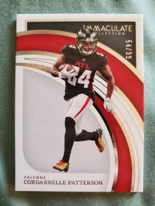 2022 Panini Immaculate Collection Cordarrelle Patterson