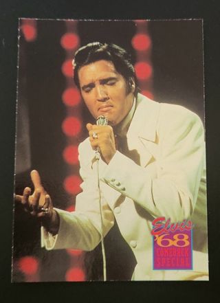 1992 The River Group Elvis Presley "Elvis '68 Comeback Special" Card #380