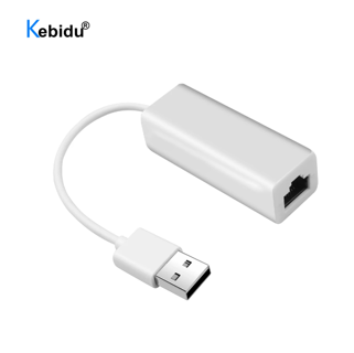 Kebidu Portable USB 2.0 To RJ45 Network Card 10Mbps Micro USB To RJ45 Ethernet Lan Adapter 