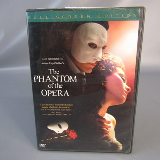 The Phantom of the Opera Full Screen DVD 