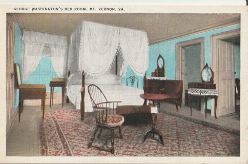 Vintage Unused Postcard: GIN: Home of George Washington, Mount Vernon