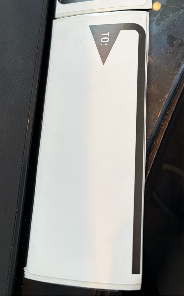 FREE: TO Addressee Labels- White Large- Lot of (12)- White Stickers/ Labels- Ofc Supplies- as shown