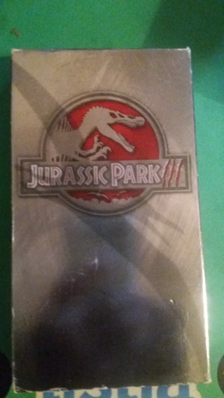 vhs juassic park 3 free shipping