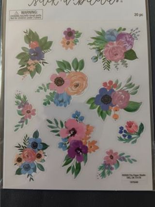 Flowers Sticker Sheet