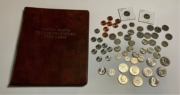 Collectible Coins & US 20th Century Coin Folder!!  