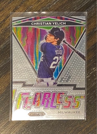 Christian Yelich “FEARLESS” insert