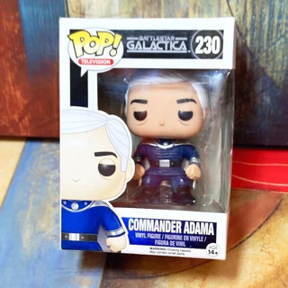 [NEW] Funko Pop Television #230 Battlestar Galactica Commander Adama Collectible