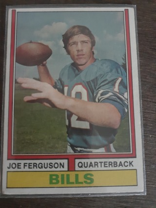 1974 Topps JOE FERGUSON RC Rookie