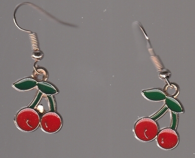  GP CHERRY EARRINGS STYLE 2 (PLEASE READ DESCRIPTION) 