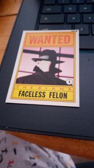 The Blank: Faceless Felon