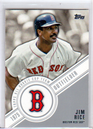 Jim Rice, 2014 Topps Insert Card #RCT-6, Boston Red Sox, HOFr, (L6)