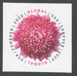 2020 Global Forever Rate - Chrysanthemum - Sheet of 10 pcs postage stamps Free Shipping