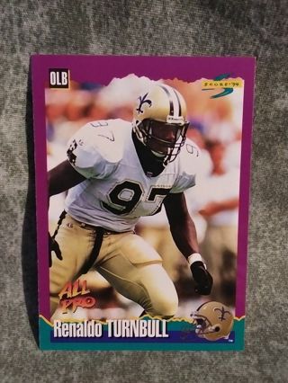 Football Trading Card Score Renaldo Turnbull