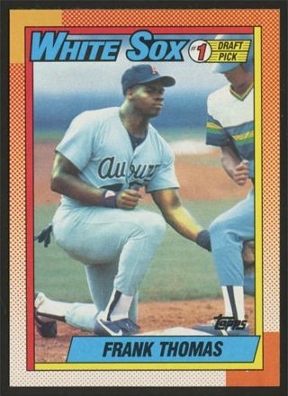 1990 Topps Frank Thomas #414 Rookie Card - Chicago White Sox