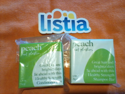 * Peach brand Shampoo & Cond. Set *