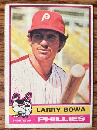 Seven Larry Bowa cards 