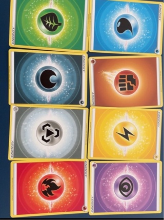 Lot of 10 Pokémon energy cards