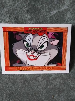 An American Tail Trading Card # 33