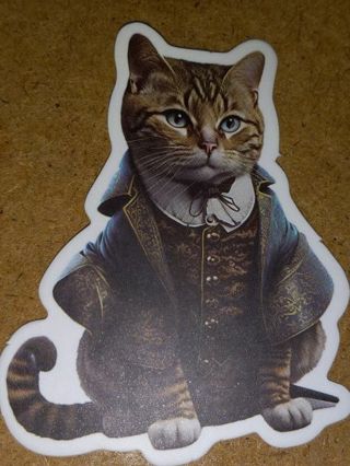 Cat new one nice vinyl lab top sticker no refunds regular mail win 2 or more get bonus