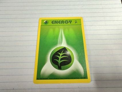 Pokemon Base Set 2 Grass Energy 127/130 #4