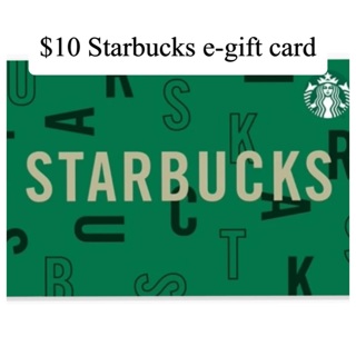 $10 Starbucks E-Gift Card 