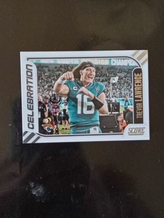 Jacksonville Jaguars Trevor Lawrence Football Card