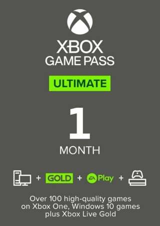 1 Month of Xbox Game Pass Ultimate (US Only)