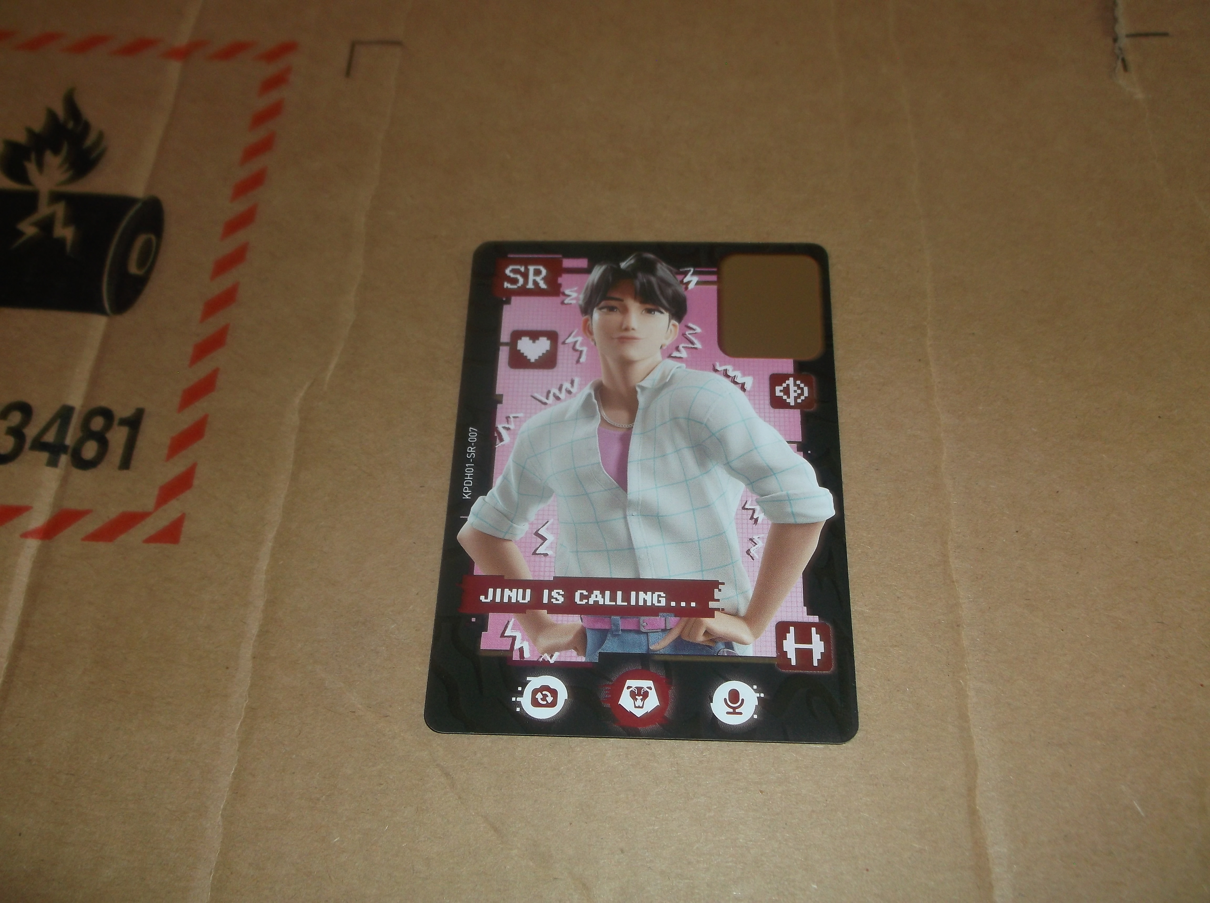 Free: Netflix KPop Demon Hunters SR Jinu "Jinu is Calling" KPDH01-SR-007