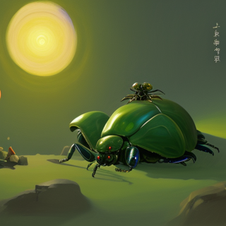 Listia Digital Collectible: Giant Alien Scarab