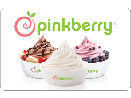 Pinkberry $5 ecard gift card