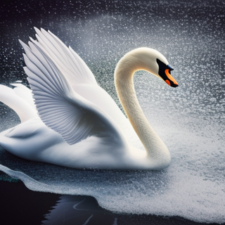 Listia Digital Collectible: A Gorgeous White Swan