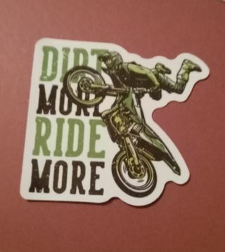 Motorcycle motocross sticker