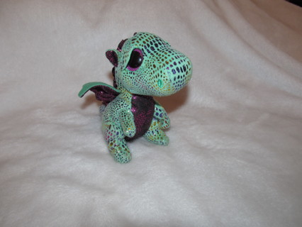 Ty Beanie Baby Boos Cinder the Green Dragon