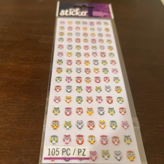 Sticko owl stickers 