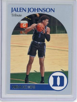 2021 Panini Chronicles Draft Picks #63 Jalen Johnson