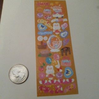 Mini Kawaii Sticker Sheet Read description before Bidding