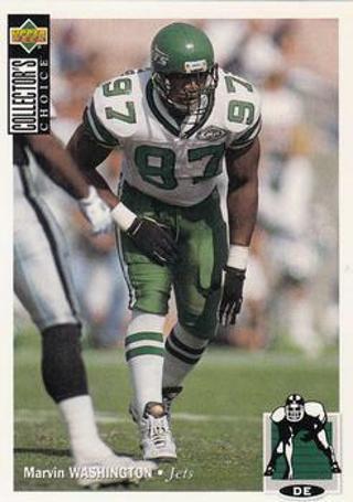 Tradingcard - NFL - 1994 Collector's Choice #252 - Marvin Washington - New York Jets