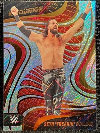 2022 WWE Revolution - Seth Freakin Rollins Holofoil Card #52 NM