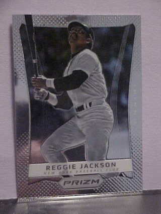 2012 Reggie Jackson Panini Prizm Baseball Card #146, New York Yankees