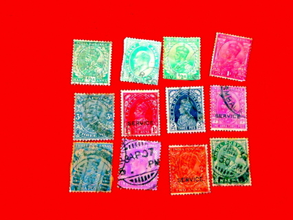  12 - India Postage Stamps #2. 